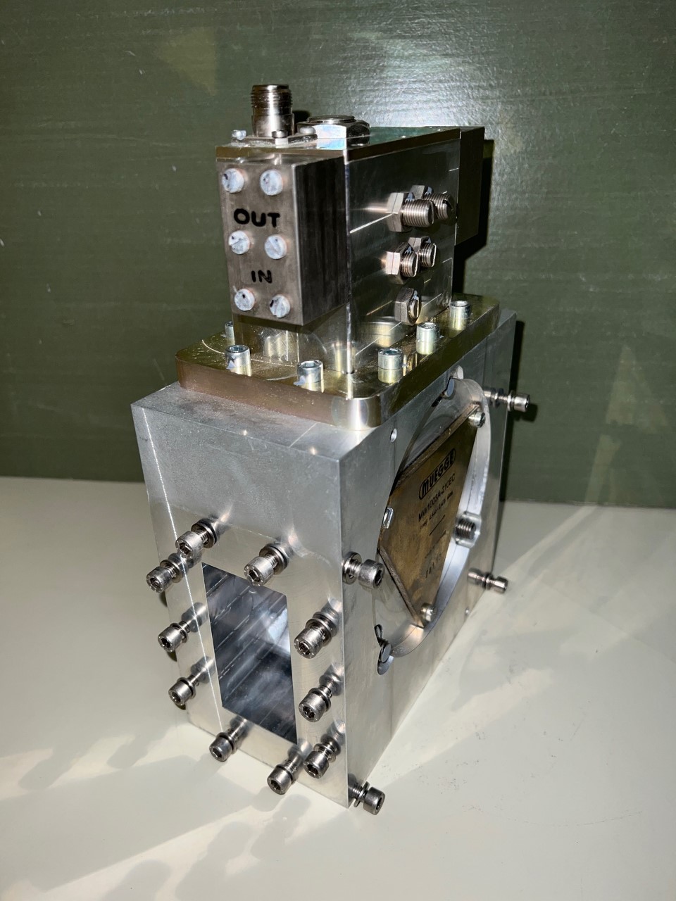 Muegge 3kW Water-Cooled Microwave Isolator