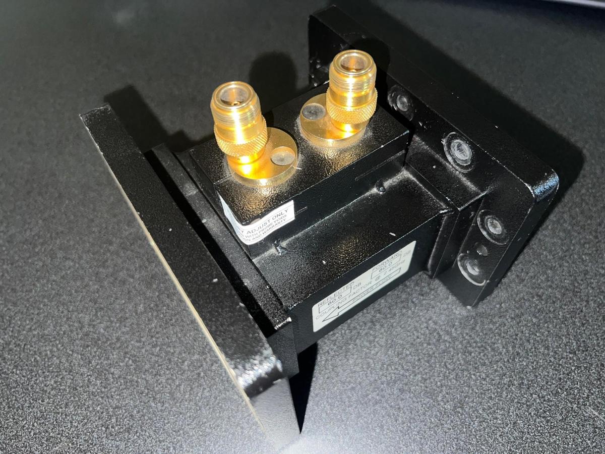 Astex GL212 WR340 Dual Directional Microwave Coupler