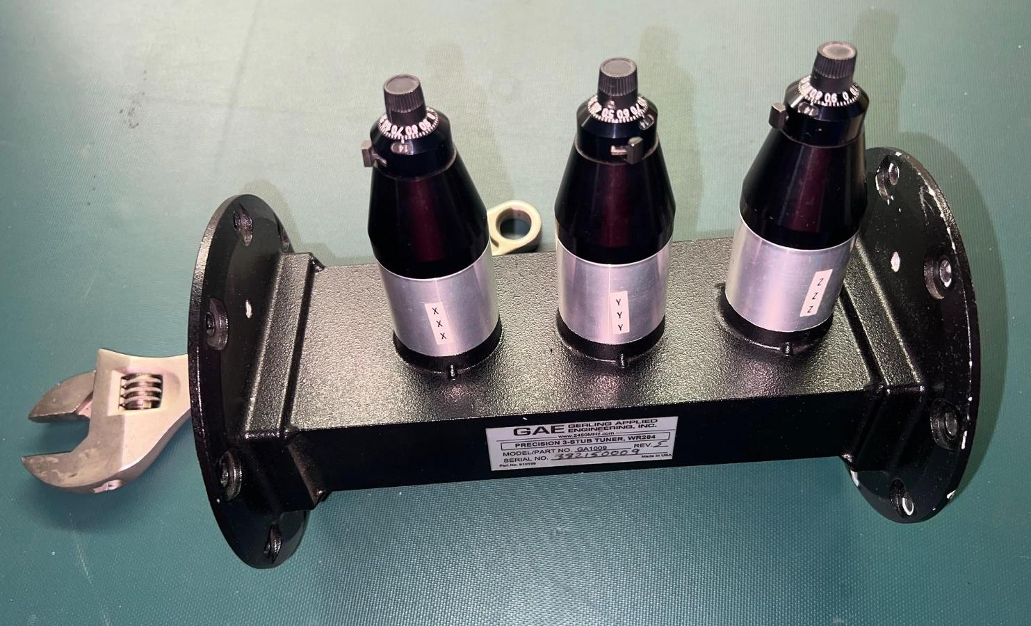 GAE GA1009 Precision 3-Stub Tuner, WR284